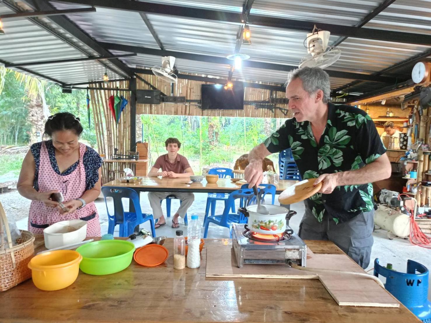 Green Garden Homestay Ban Khlong Wa Экстерьер фото