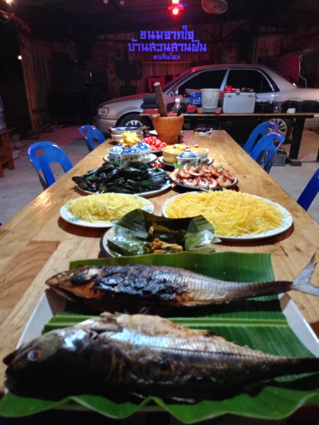 Green Garden Homestay Ban Khlong Wa Экстерьер фото